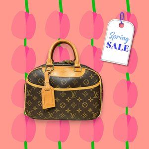 Louis Vuitton Trouville with Crossbody Strap, Box and Dust bag. Poshmark COA.